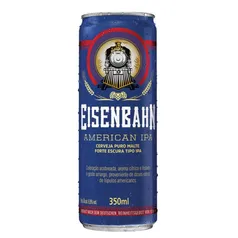 R$ 2,31 - Cerveja EISENBAHN American Ipa Puro Malte Lata 350ml