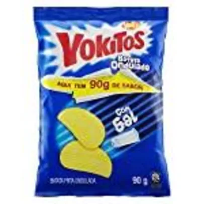 [Comprando 5 Unidades] Batata Ondulada Yoki 90g | R$3,45