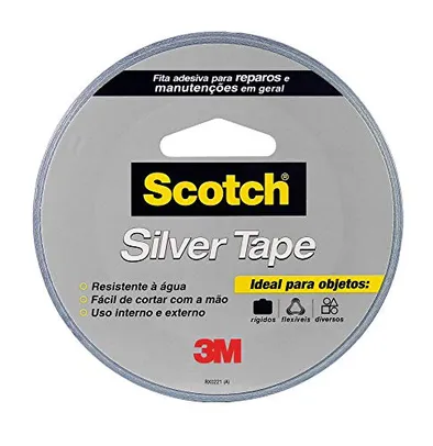 Fita 3M Scotch Silver Tape - 45 mm x 25 m