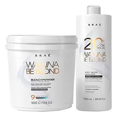 Braé Wanna Be Blond Pó Descolorante 500g Ox 20 Vol 900ml