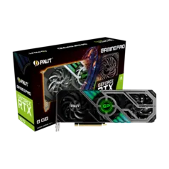 Placa de Vídeo Palit NVIDIA GeForce RTX 3070 GamingPro LHR, 8GB GDDR6, DLSS, Ray Tracing, NE63070019P2-1041A