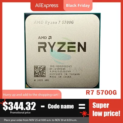 Processador AMD Ryzen 7, 5700G