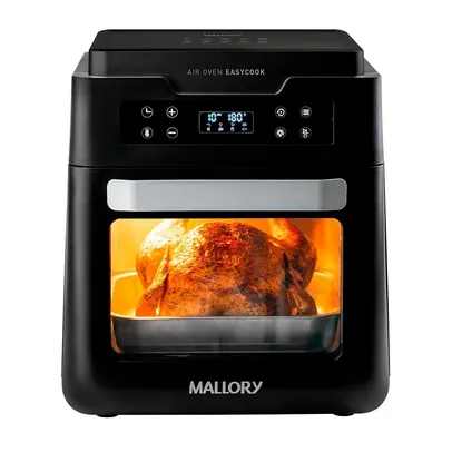 Fritadeira Elétrica Mallory 12 Litros Air Oven Easycook Preto 110V ou 220V