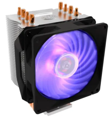 Cooler para Processador Cooler Master Hyper H410R, RGB, 92mm, Intel-AMD, RR-H410-20PC-R1