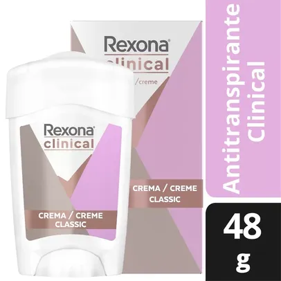 Saindo por R$ 12,99: Desodorante Stick Rexona Feminino Clinical Classic 48g - PanVel Farmácias | Pelando