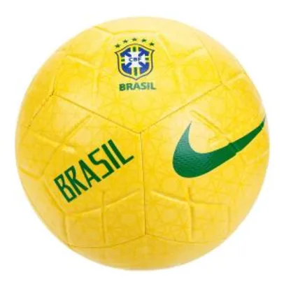 Bola de Futebol Campo Brasil Nike Strike CBF - Amarelo R$48