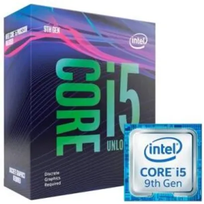 Processador Intel Core i5-9600KF Coffee Lake Refresh | R$ 1.279