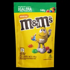 [Regiões selecionadas] Confeito de Chocolate ao Leite com Amendoim M&M'S Sachê 148g | R$5