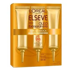 Kit 3 unid. Ampola mágica óleo Elseve Loreal Paris