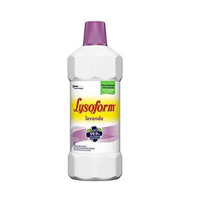 [REC][PRIME] 10 UN Desinfetante Lysoform Lavanda 1 Litro