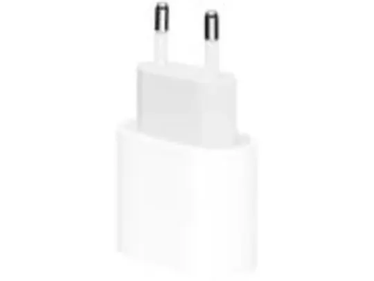 (MagaluPay R$131) Carregador USB-C de 20W Apple Branco Original