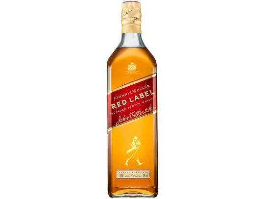 Whisky Johnnie Walker Red Label Escocês 1L -