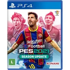 [Primeira Compra] Game EFootball PES 2021 - PS4 R$ 138