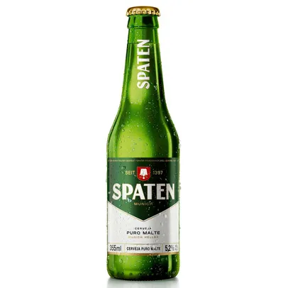 Cerveja Spaten Puro Malte 355ml Long Neck