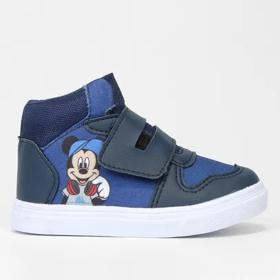 Tênis Infantil Disney Mickey Cano Médio Menino - Tam. 25