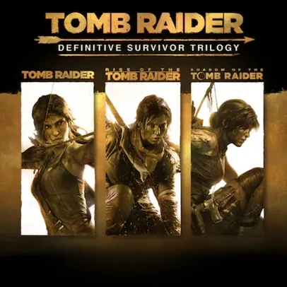 Coletânea Tomb Raider: Definitive Survivor Trilogy - 3 Jogos + DLCs