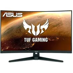 Monitor Gamer Asus TUF Gaming 31.5 Pol Curvo, Full HD, 165Hz, R$ 2219