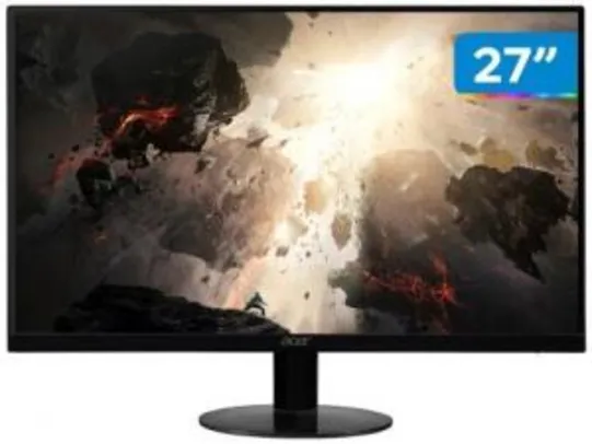 Monitor Acer SA270 27 pol IPS FHD 1ms 75hz | R$ 1.092