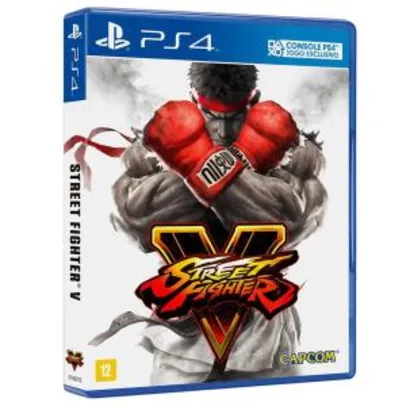 Game Street Fighter V PS4 por R$ 42