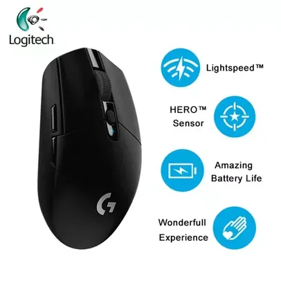 [Moedas] Mouse Gamer Logitech G304 com 6 botões programáveis - 12.000DPI