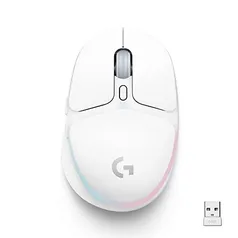 [PRIME] Mouse Gamer Sem Fio Logitech G705 LIGHTSPEED  RGB LIGHTSYNC, Design Compacto, 6 Botões Programáveis, Bateria Recarregável, Conexão Bluetooth
