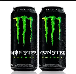 Kit 2 Energético Monster Energy com 473 ml