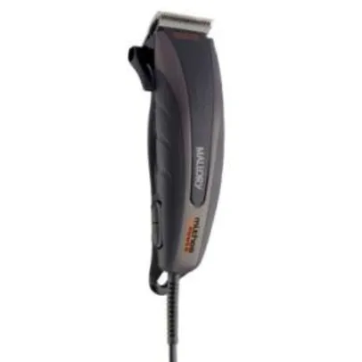 Máquina de Cortar Cabelo com Motor Profissional, Lâminas de Aço Cromo, 9 Acessórios, Alça de Ajuste, Super Leve, Mithos Power - Mallory - R$22,41