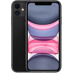 IPhone 11 Apple (64GB) Preto Tela 6,1 4G Câmera 12MP iOS