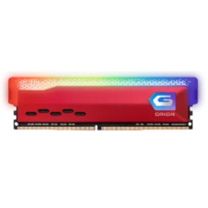 Memória DDR4 Geil Orion RGB, 16GB, 3000MHz, Red, GAOSR416GB3000C16ASC