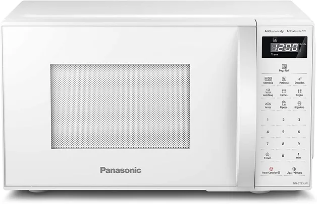 Forno Micro-Ondas Panasonic 21L NN-ST25LWRU Branco 127V