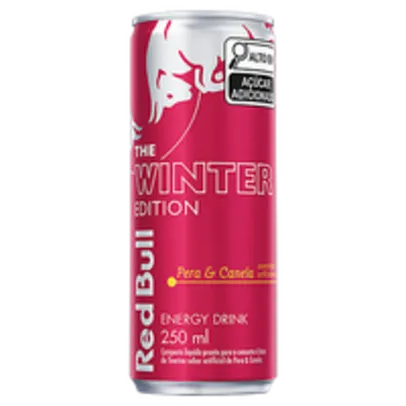 Energético Pera & Canela Red Bull Lata 250ml The Winter Edition