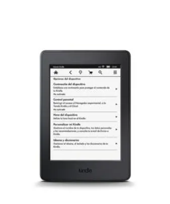 Kindle Paperwhite WI-FI 4gb tela 6” alta definição sensível ao toque iluminação embutida - R$369