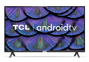 Smart TV LED 43 Android TCl 43s6500 Full HD com Conversor Digital Wi-Fi Bluetooth 1 USB 2 HDMI Controle Remoto com Comando de Voz Google Assistant