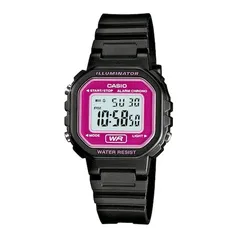 Relógio Feminino Digital Casio Preto LA-20WH-4ADF