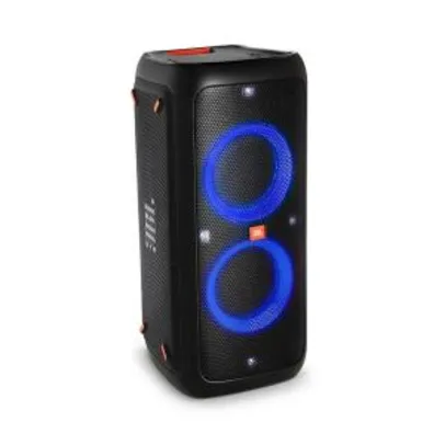 Caixa de Som portátil JBL PartyBox 300, 240W/RMS, 18H Bateria, Bluetooth | R$2.850