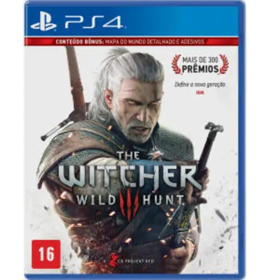 The Witcher 3: Wild Hunt - PS4 - R$60