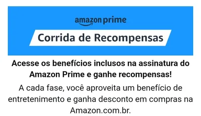 Corrida de Recompensas Clientes Amazon Prime 