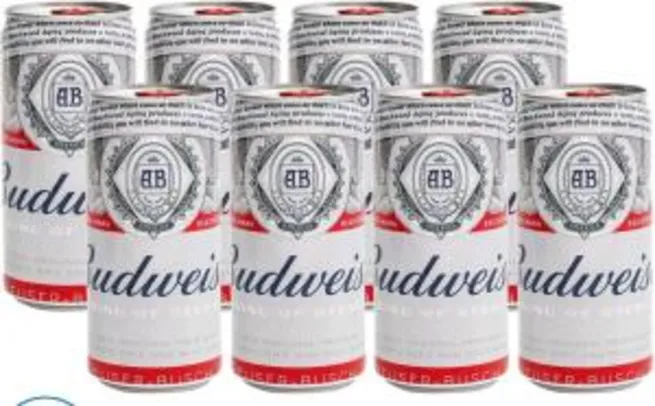 [Cliente Ouro] Cerveja Budweiser 269ml - 7pack X 8 Unidades - R$15