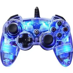 Controle Afterglow AP.1 Azul  com Fio - PS3 e PC [Frete grátis 2+ unidades] - R$53