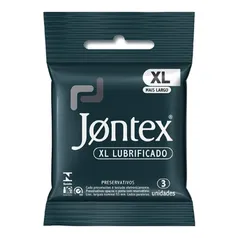 Preservativo Jontex XL Lubrificado 3 Unidades