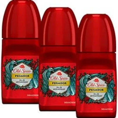 [SouBarato] Kit 3 Desodorantes Antitranspirante Old Spice - R$12