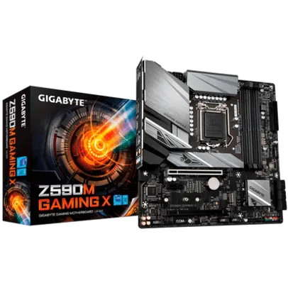 Placa Mãe Gigabyte Z590m Gaming x Intel Lga 1200 Ddr4