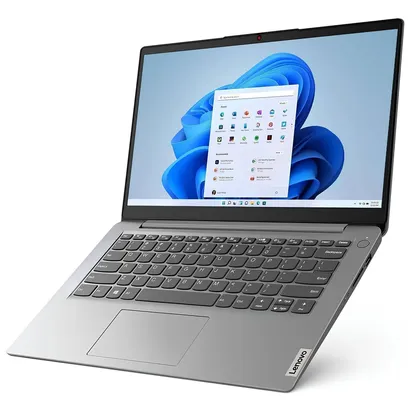 Foto do produto Notebook Lenovo Ideapad 14 N4020 Win 11- 4GB - 128GB Cinza