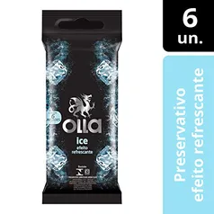 Preservativo Camisinha Olla Ice - 6 Unidades | R$4,80