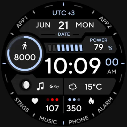 Watch face TACT ONE: Wear OS – Apps no Google Play