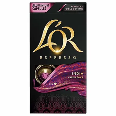 (Próx/vencimento)L'OR Café L'Or Cápsula Índia-- 10 Cápsulas - 52 Gramas