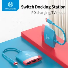 Hagibis Switch Dock TV Dock for Nintendo Switch Portable Docking Station USB C to 