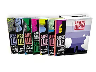 [Prime] Box Arsène Lupin, vol. 2 - 7 Livros + Cartão Postal Exclusivo | R$70