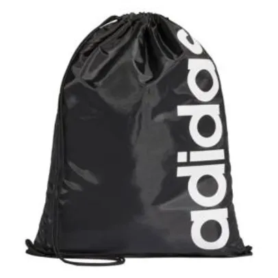 Sacola Adidas Gym Bag - Preto e Branco