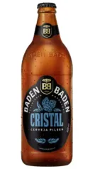 (APP - LER DESCRIÇÃO) Cerveja Baden Baden Cristal Pilsen  - 600Ml